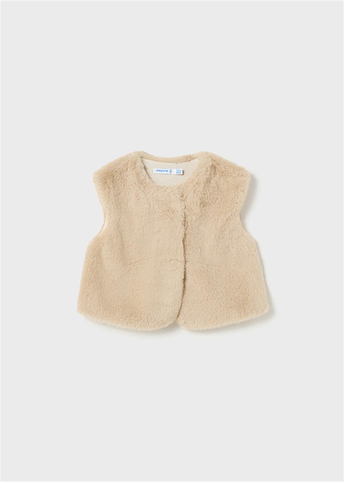 Mayoral kız bebek kürk yelek 3 lü set 2766