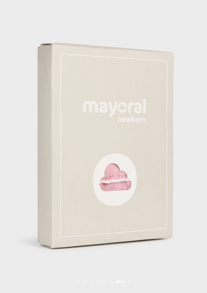 Mayoral kız bebek şort şapka çorap 3 lü set  9617