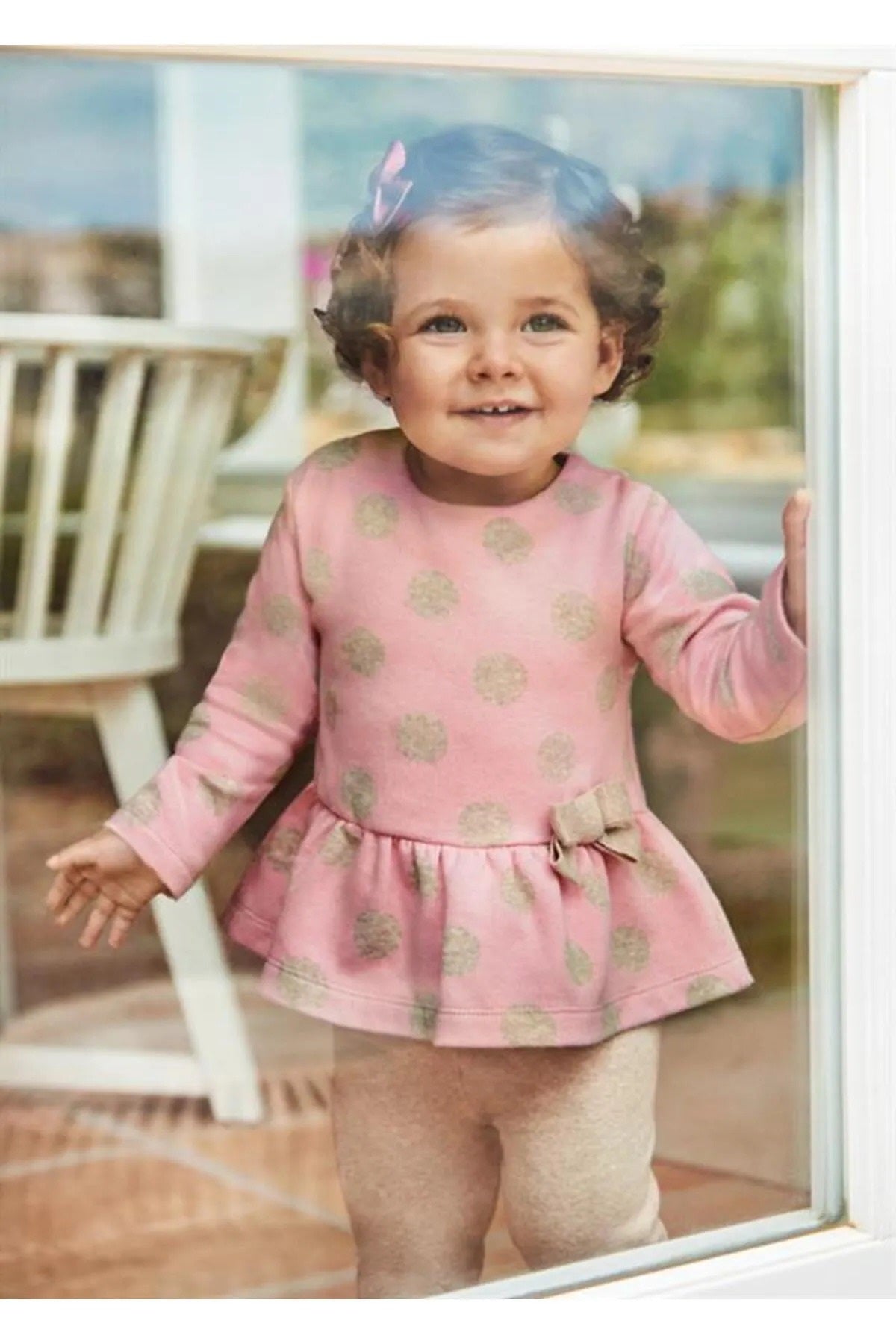 Mayoral kız bebek sweatshırt tayt  2 li set 2769