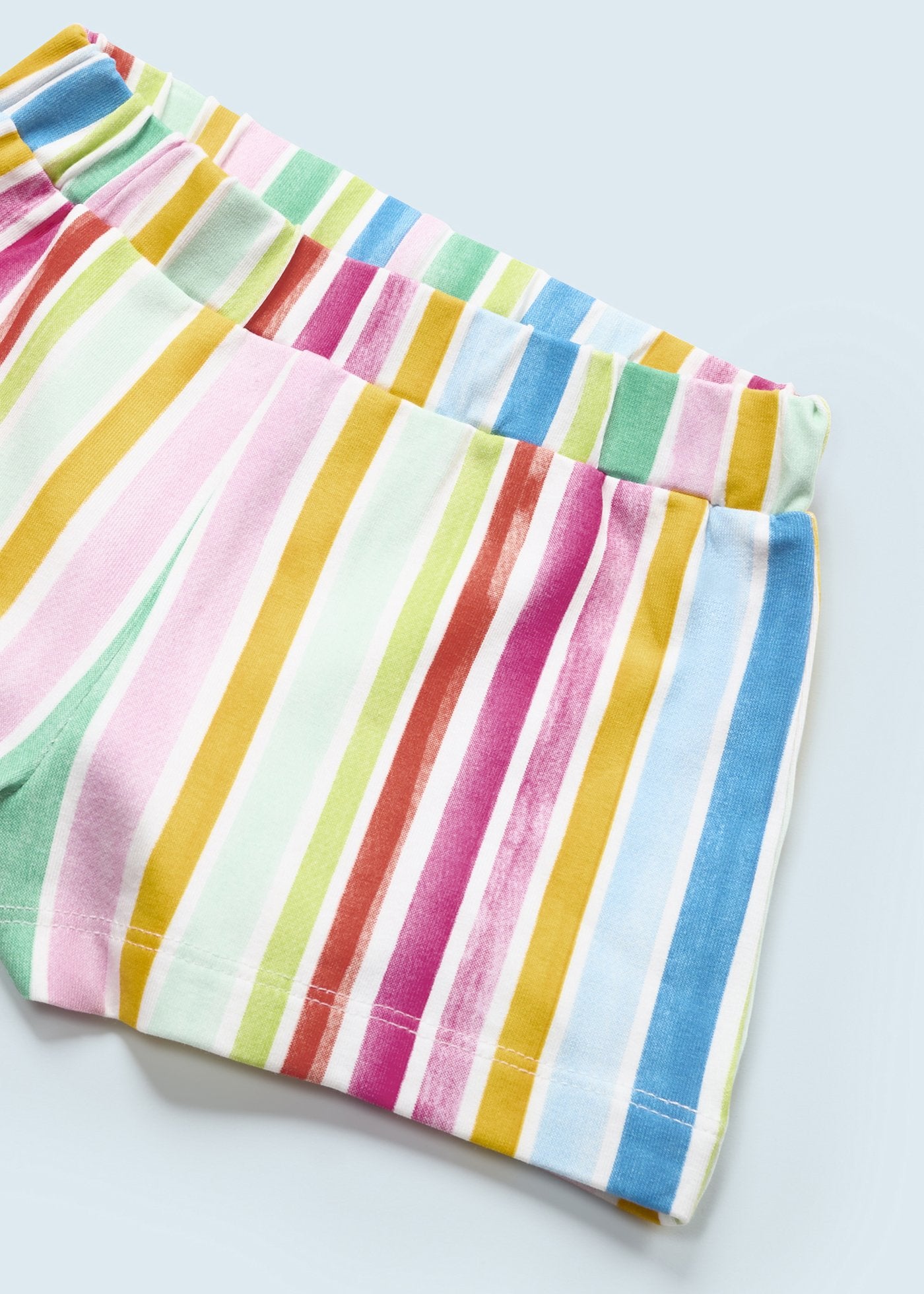 Mayoral kız bebek tişört şort 2 li set 1277