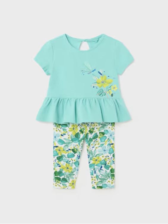 Mayoral kız bebek tişört tayt 2 li set 1734