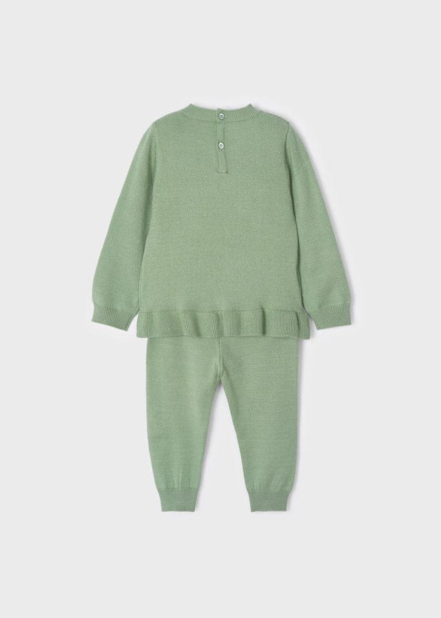 Mayoral kız bebek triko kazak pantolon 2 li set 2543