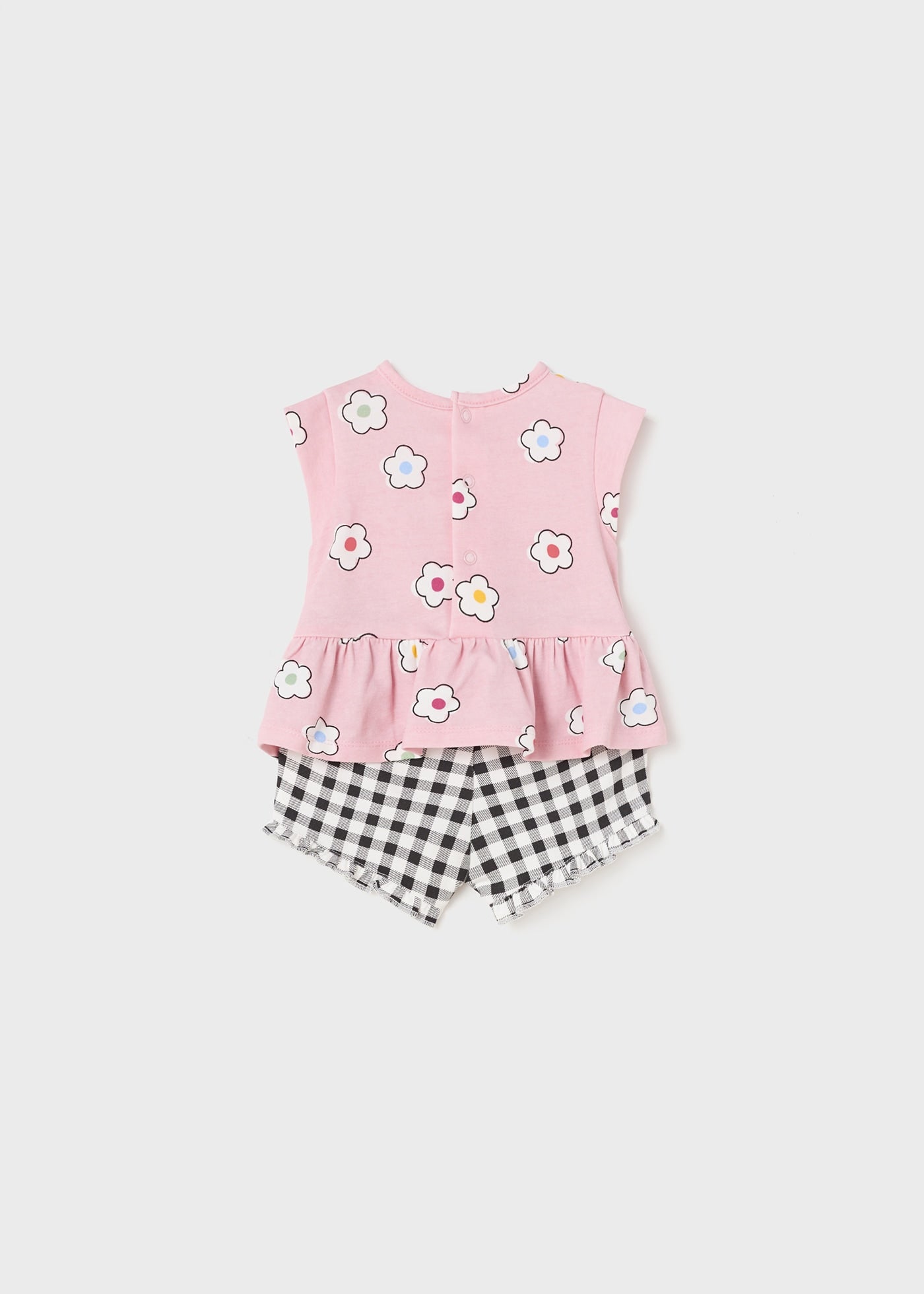 Mayoral kız bebek yazlık pamuklu 4 lü set 1610