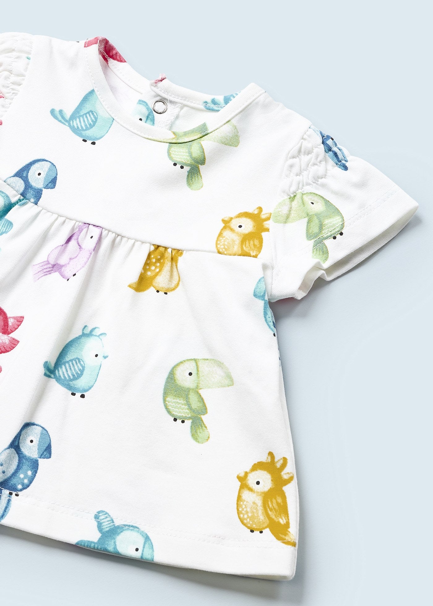 Mayoral  kız bebek yazlık şort tişört 4 lü set 1695