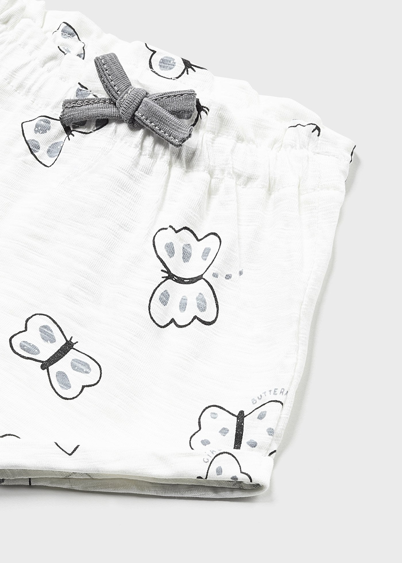 Mayoral kız bebek yazlık şort tişört 4 lü set 1696