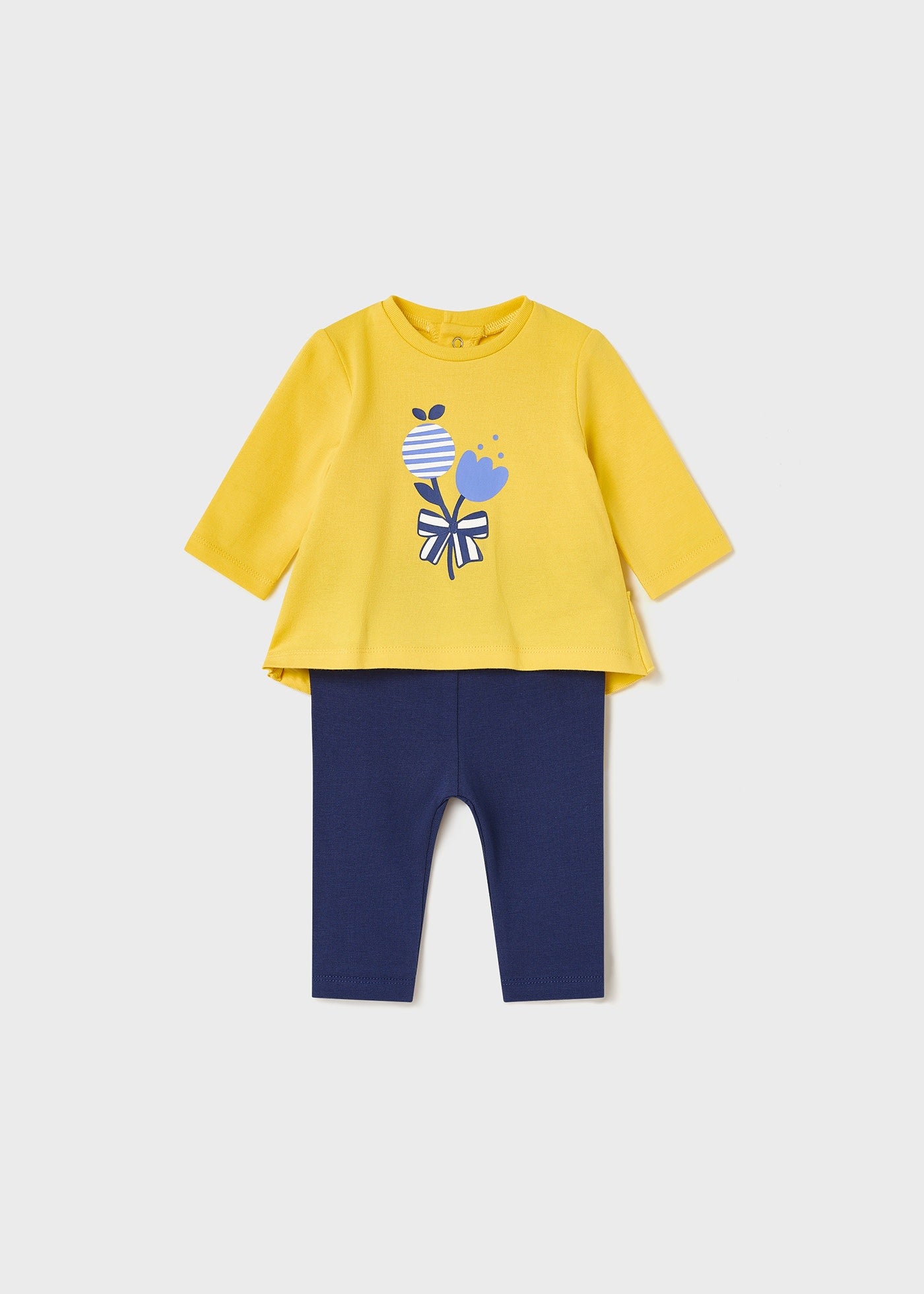 Mayoral kız bebek yazlık tayt tişört 4  lü set 1744