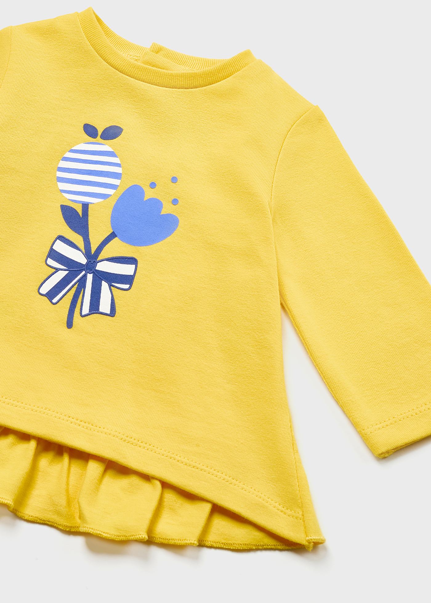 Mayoral kız bebek yazlık tayt tişört 4  lü set 1744