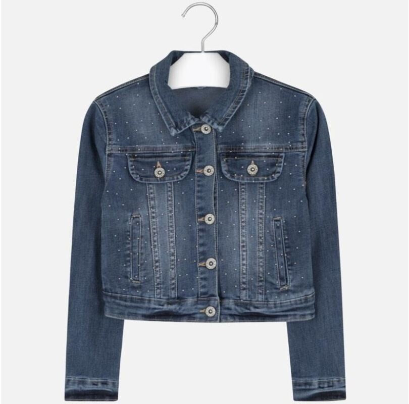 Mayoral kız çocuk denim  çeket 6461