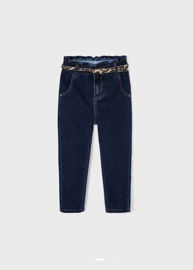 Mayoral  kız çocuk denim pantolon 4501
