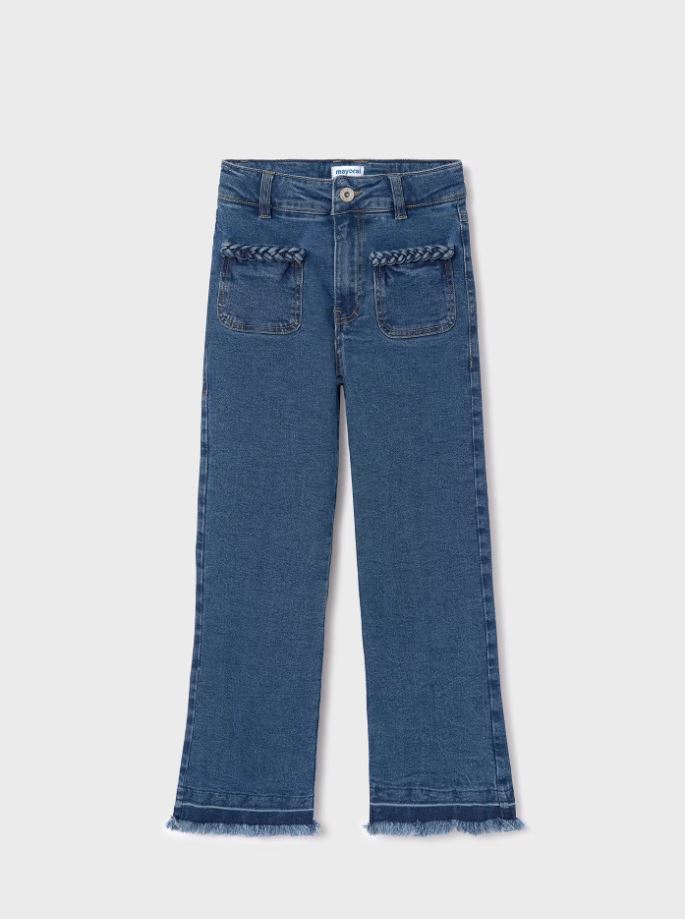 Mayoral kız çocuk denim  pantolon  6510