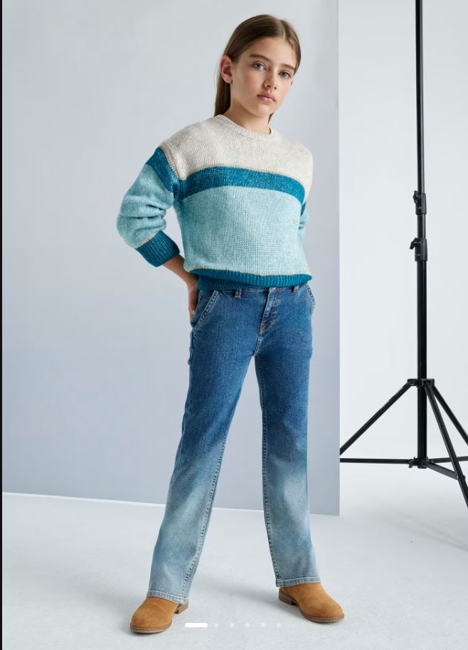 Mayoral kız çocuk denim pantolon 7547