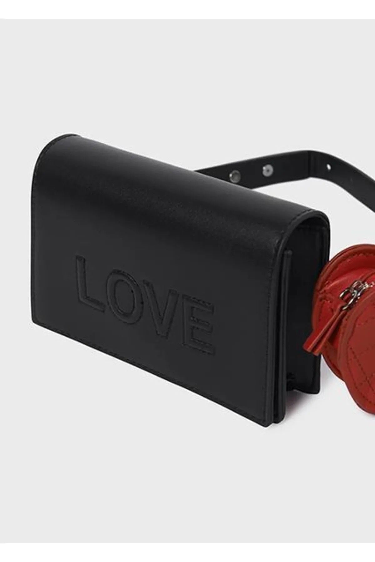 Mayoral kız çocuk kalp çüzdanlı deri bel çantası  10383