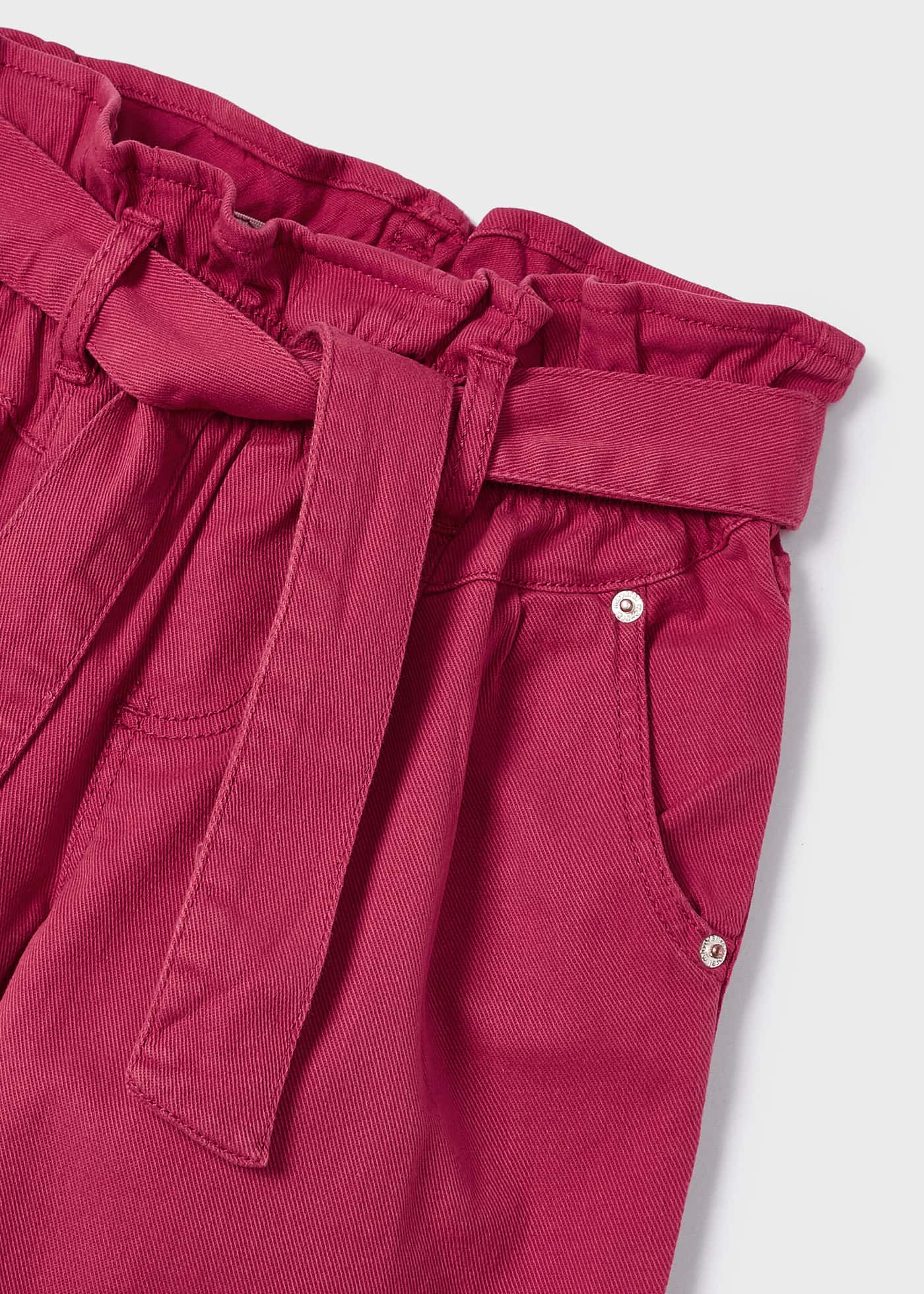 Mayoral kız çocuk kemerli pantolon  3502