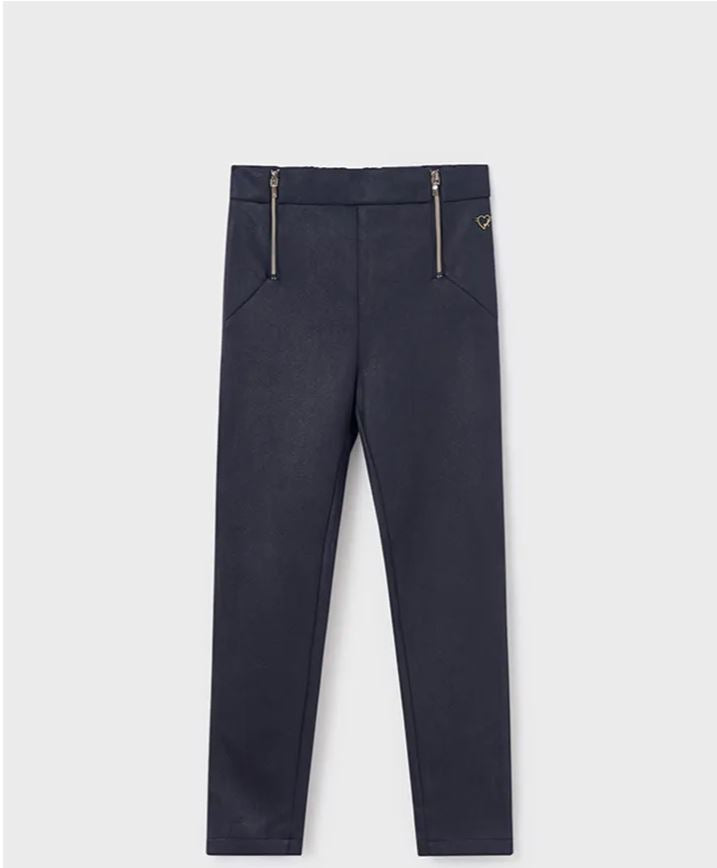 Mayoral kız çocuk likralı parlak pantolon 7506