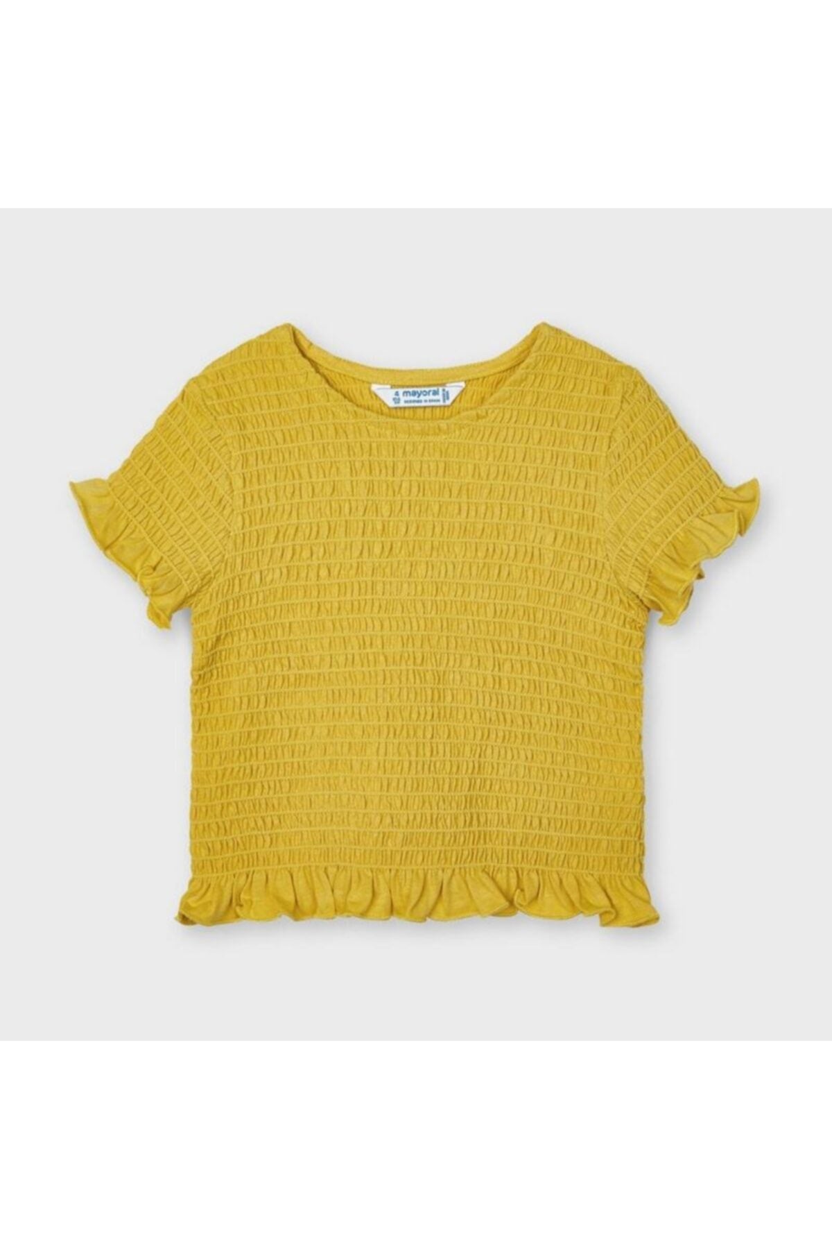 mayoral Kız Çocuk Sarı  T-Shirt 3008
