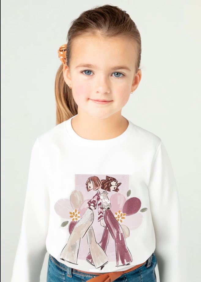 Mayoral kız çocuk sweatshırt 4067