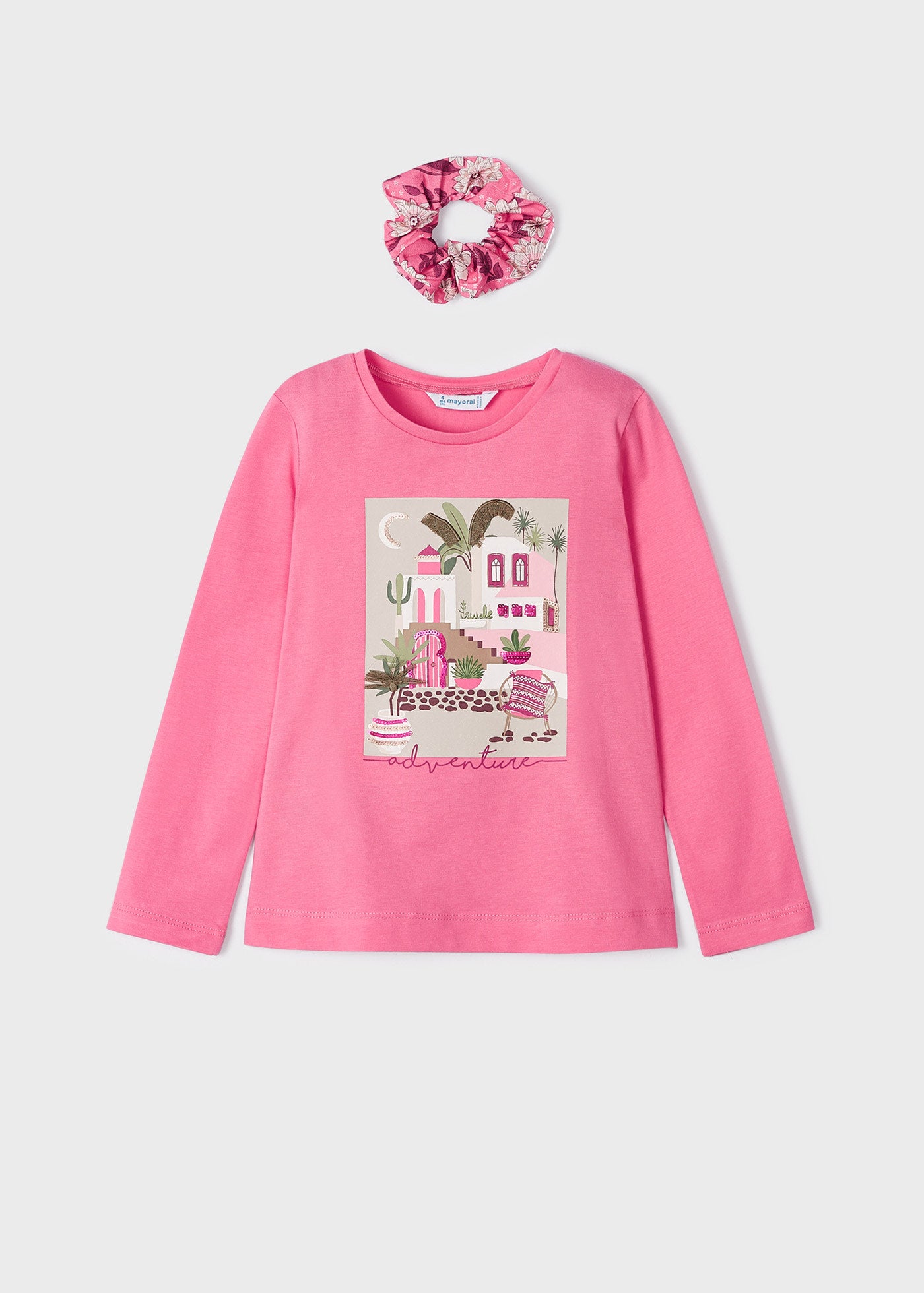 Mayoral kız çocuk tişört bandana 2 li set 3072