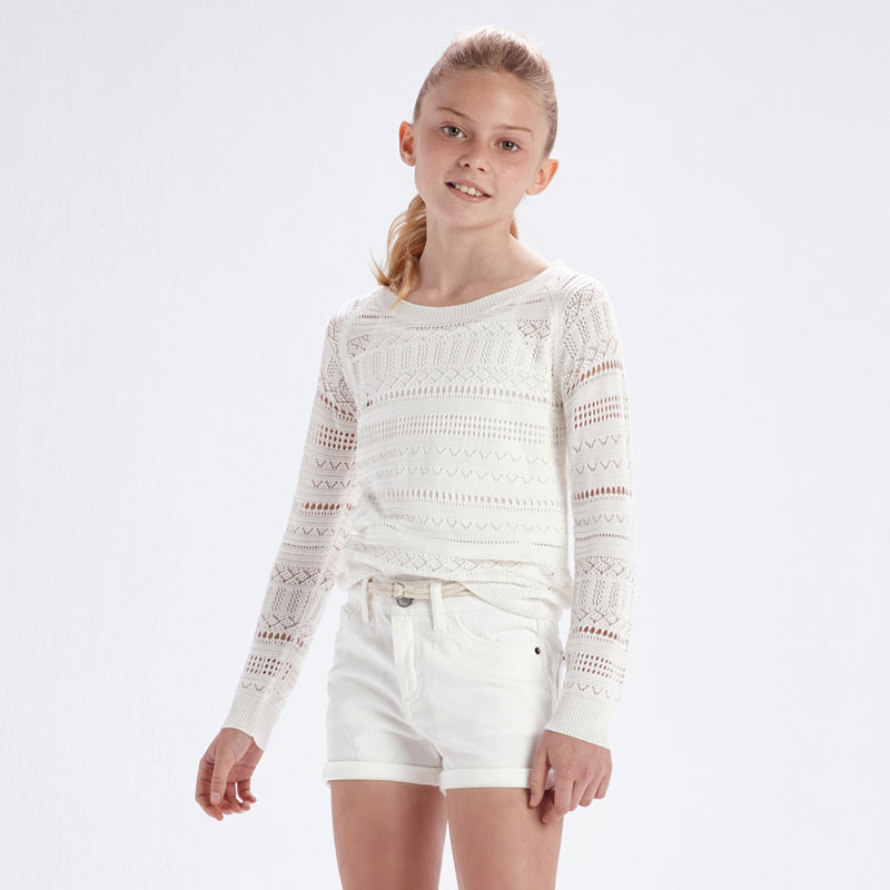 Mayoral Kız Çocuk Triko Kazak Body set 6318