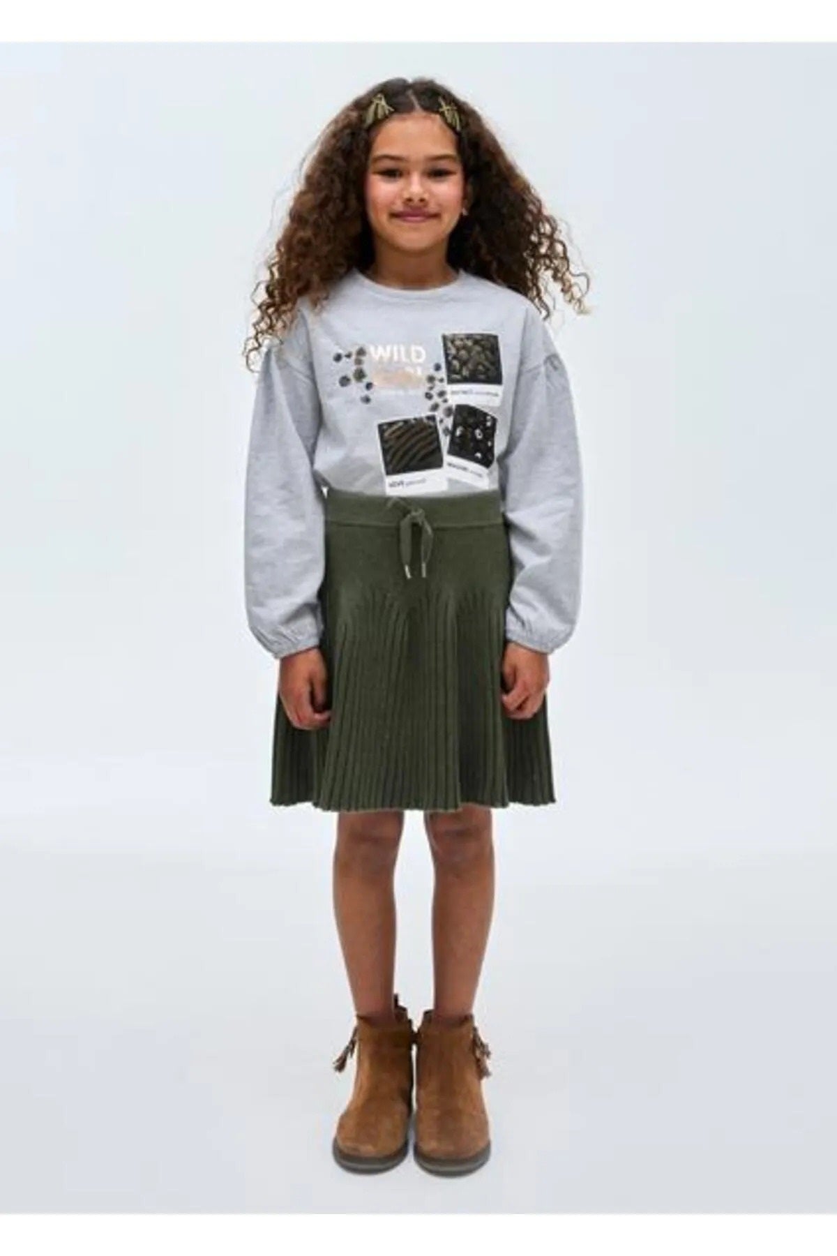 Mayoral kız çocuk uzun kol tişört 7044