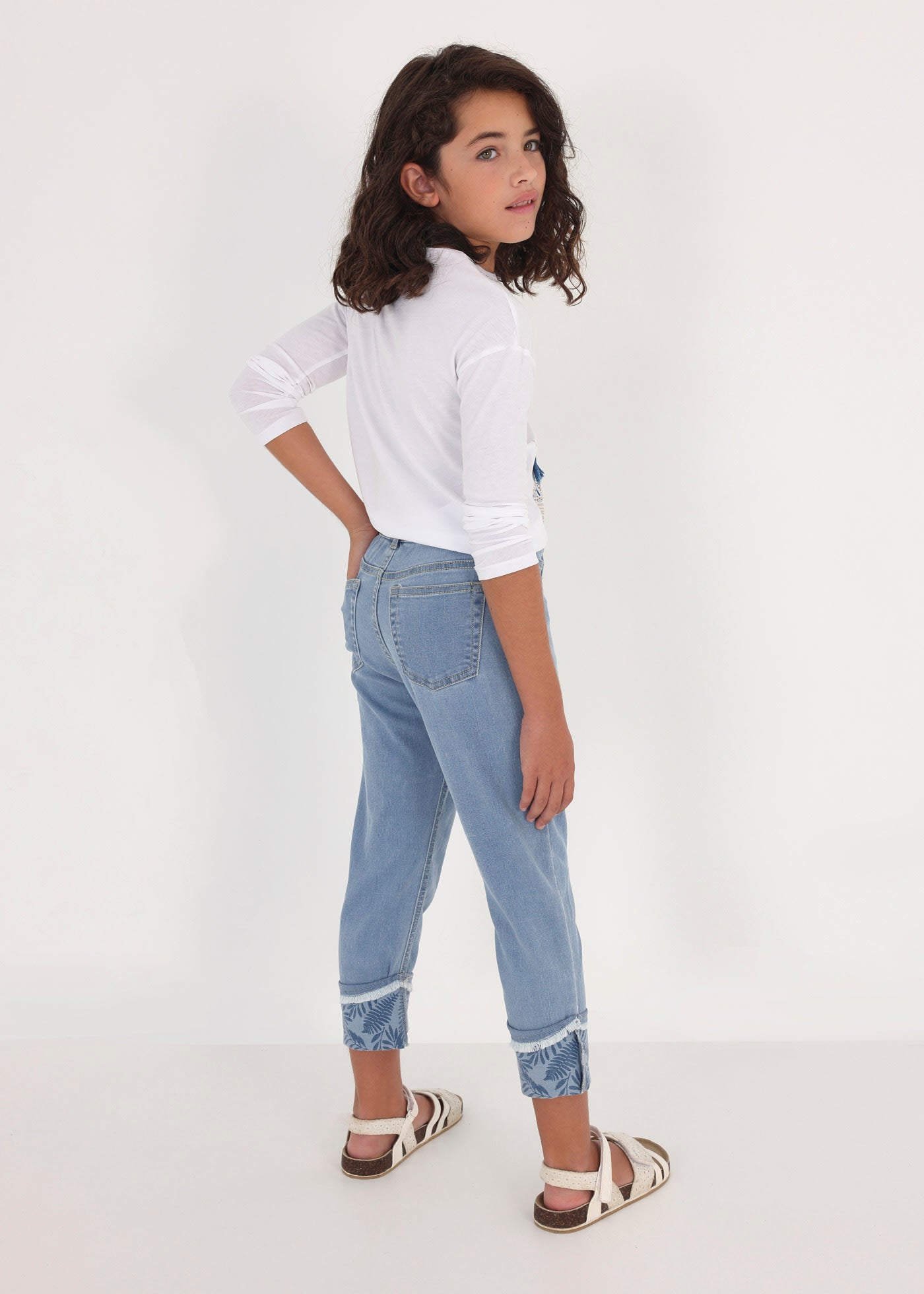 Mayoral kız çocuk yazlık pantolon 6580