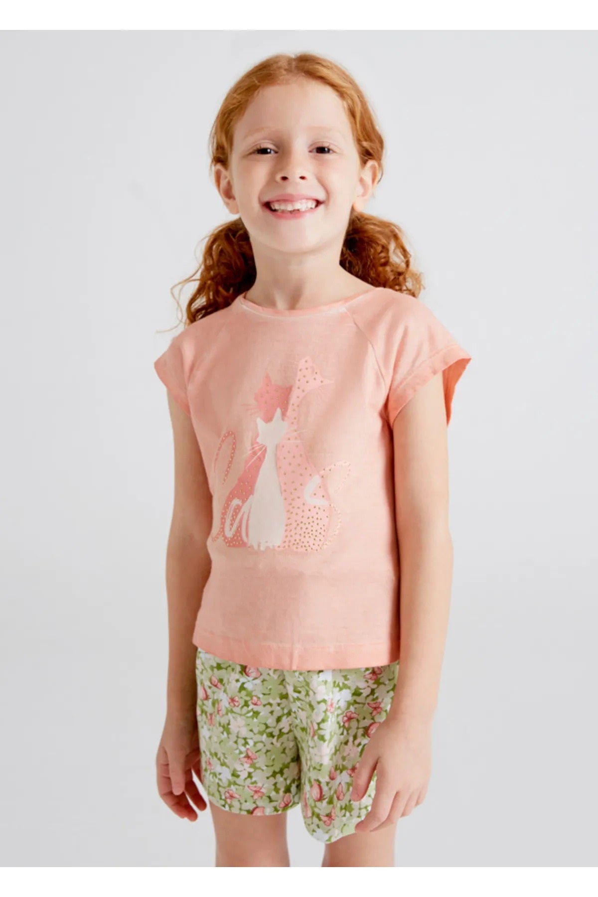 Mayoral kız çocuk yazlık tişört 3043