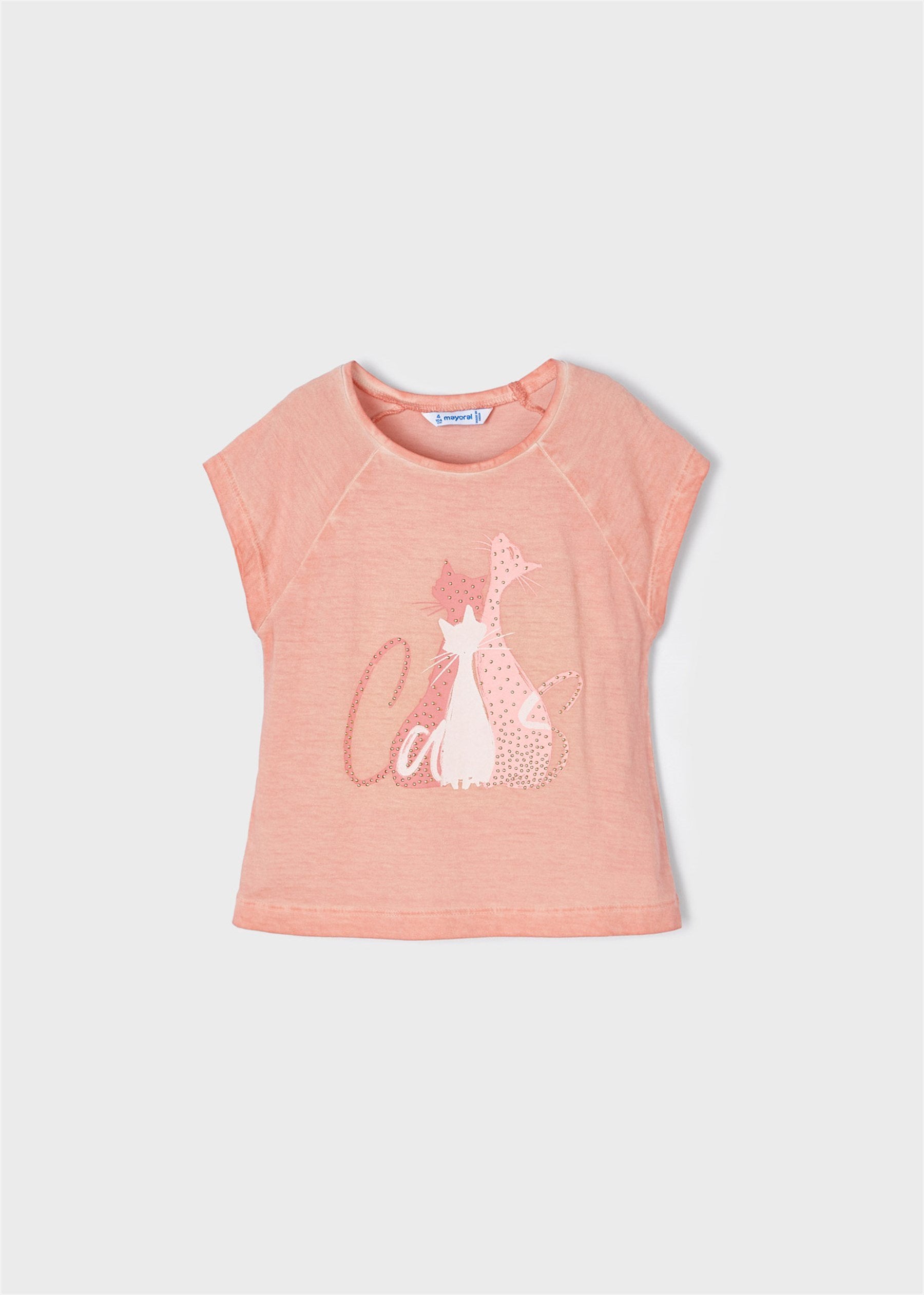 Mayoral kız çocuk yazlık tişört 3043