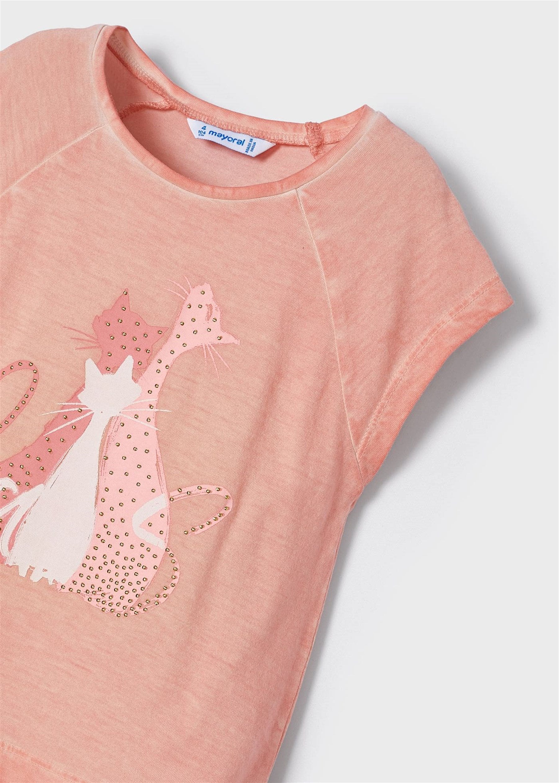 Mayoral kız çocuk yazlık tişört 3043