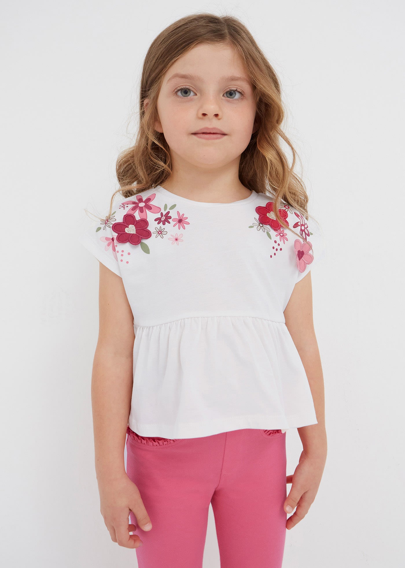 Mayoral kız çocuk yazlık tişört  3059