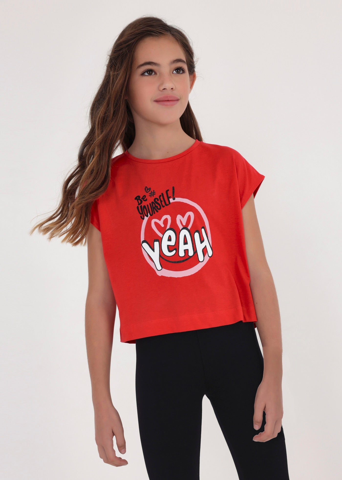 Mayoral kız çocuk yazlık tişört 6053