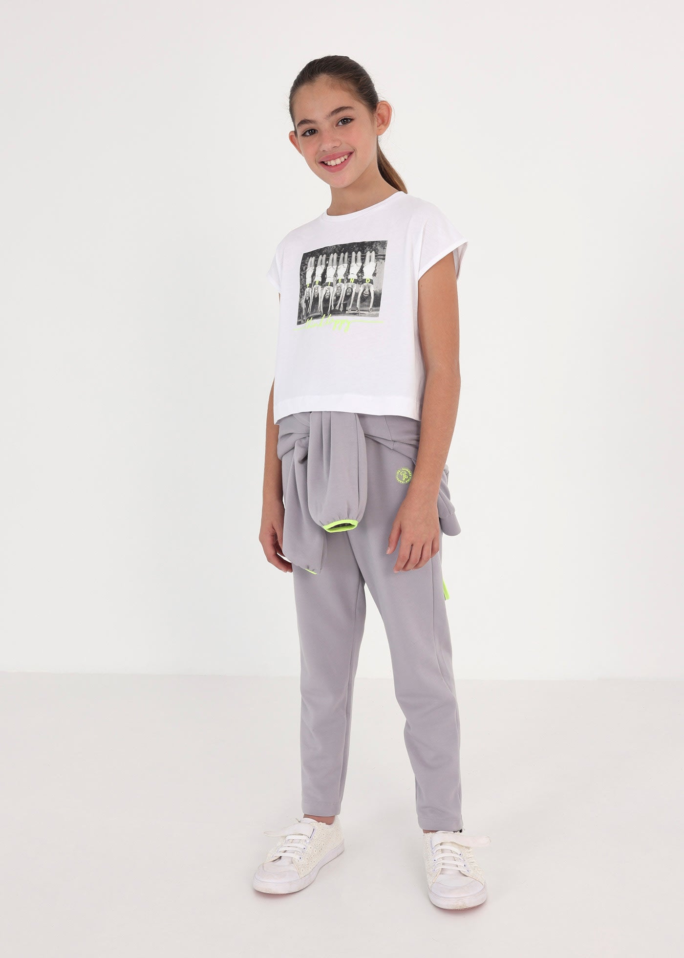 Mayoral kız çocuk yazlık tişört 6053