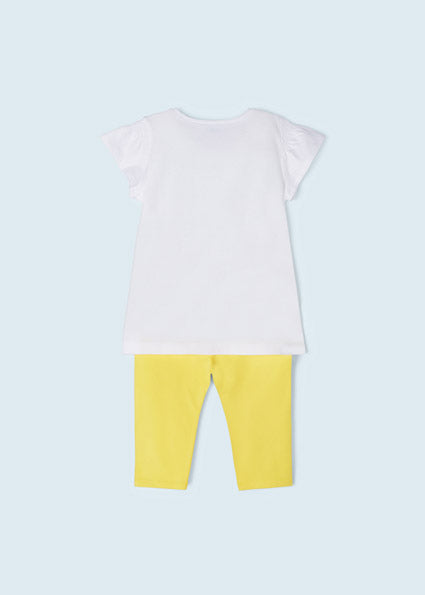 Mayoral Kız Çocuk Yazlık Tişört tayt 2 Li Set 3784