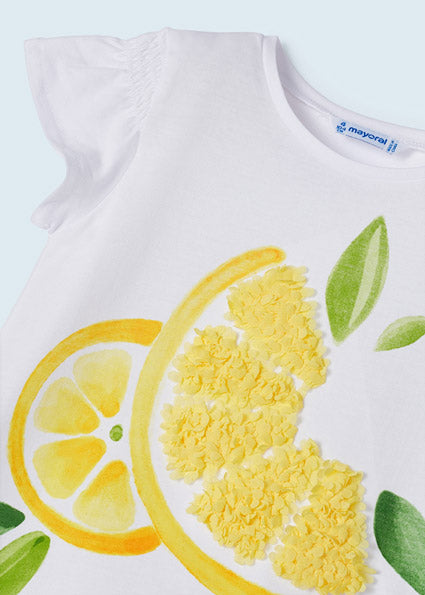 Mayoral Kız Çocuk Yazlık Tişört tayt 2 Li Set 3784