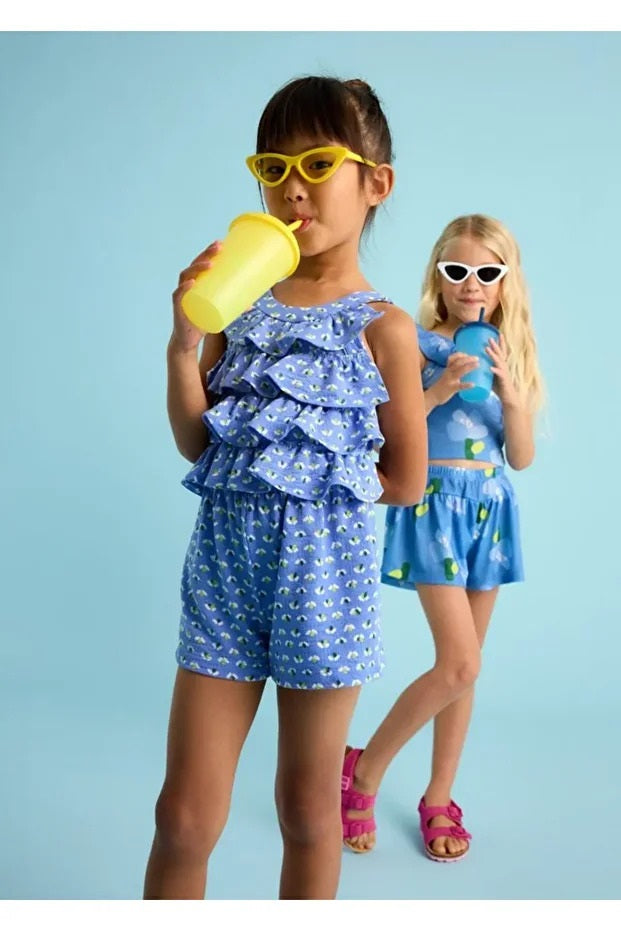 Mayoral kız çocuk yazlık  tulum 3876