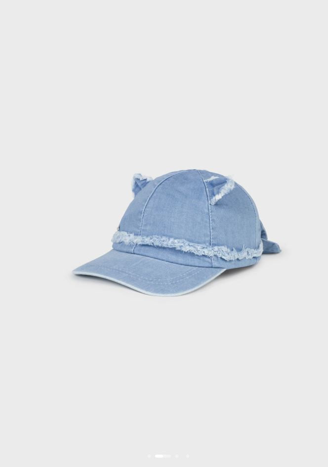Mayoral  kız çoocuk denim yazlık şapka 10417