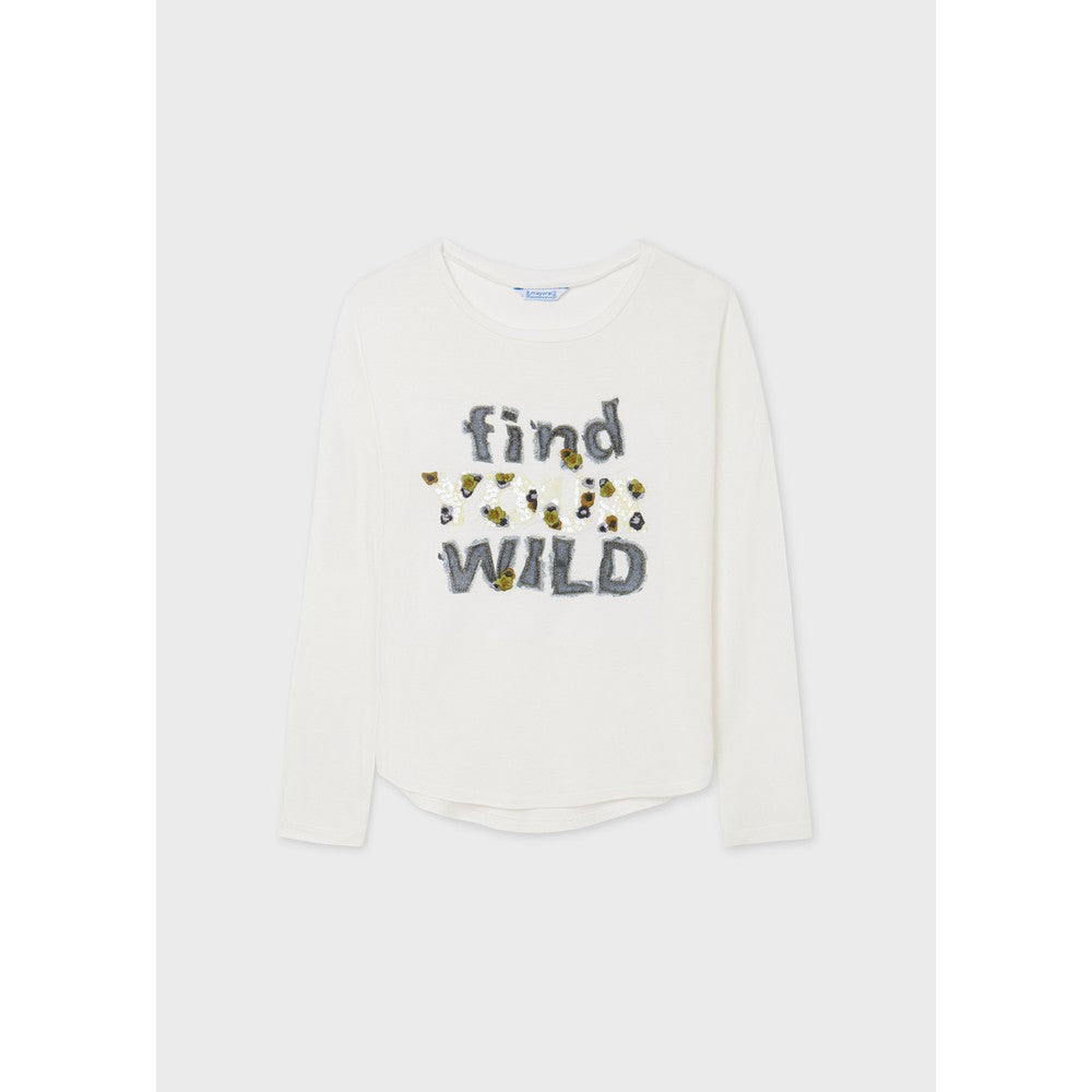 Mayoral kız çocuk uzun kol tişört 7086