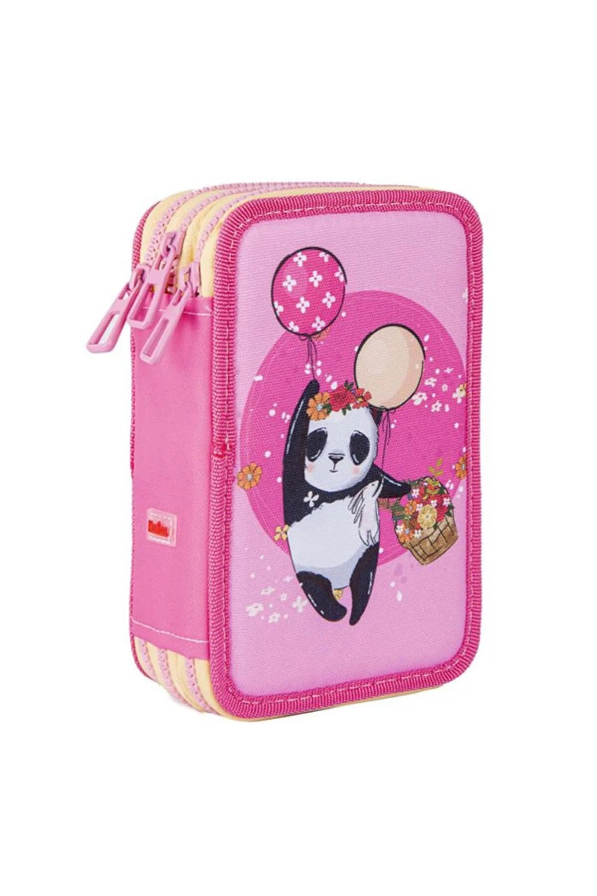 Panda 3 Katlı Kalem Kutusu