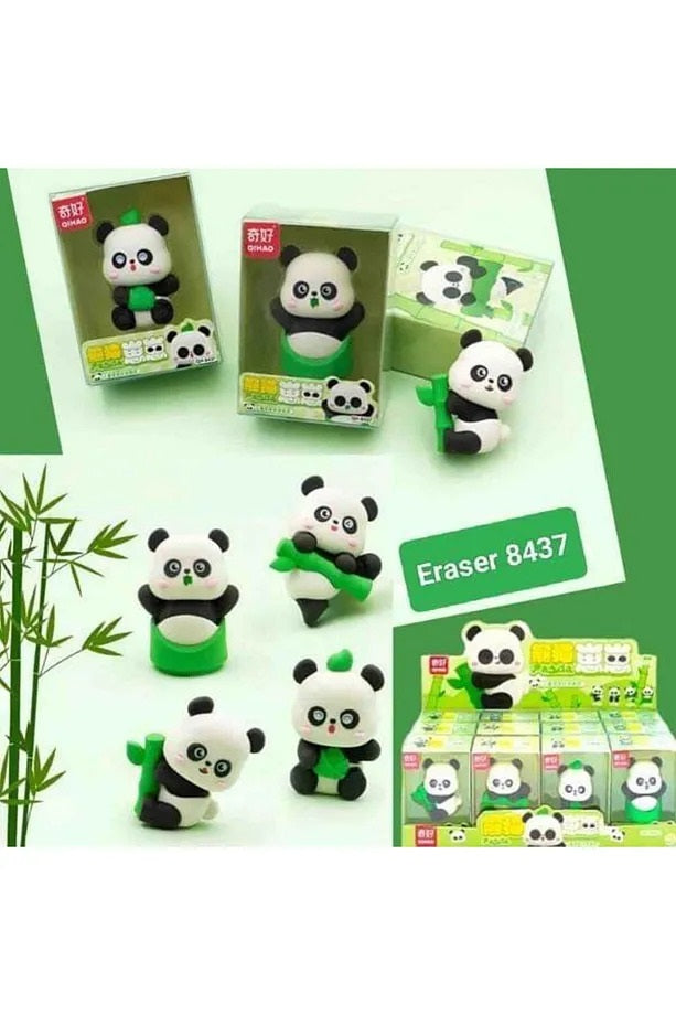 Pape  panda yapboz  silgi