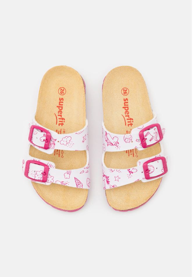 Superfit  kız çocuk  tokalı terlik 1050