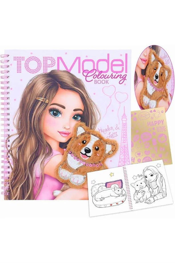 Top Model Coloring Book Tüylü Arkadaşlar 0412083