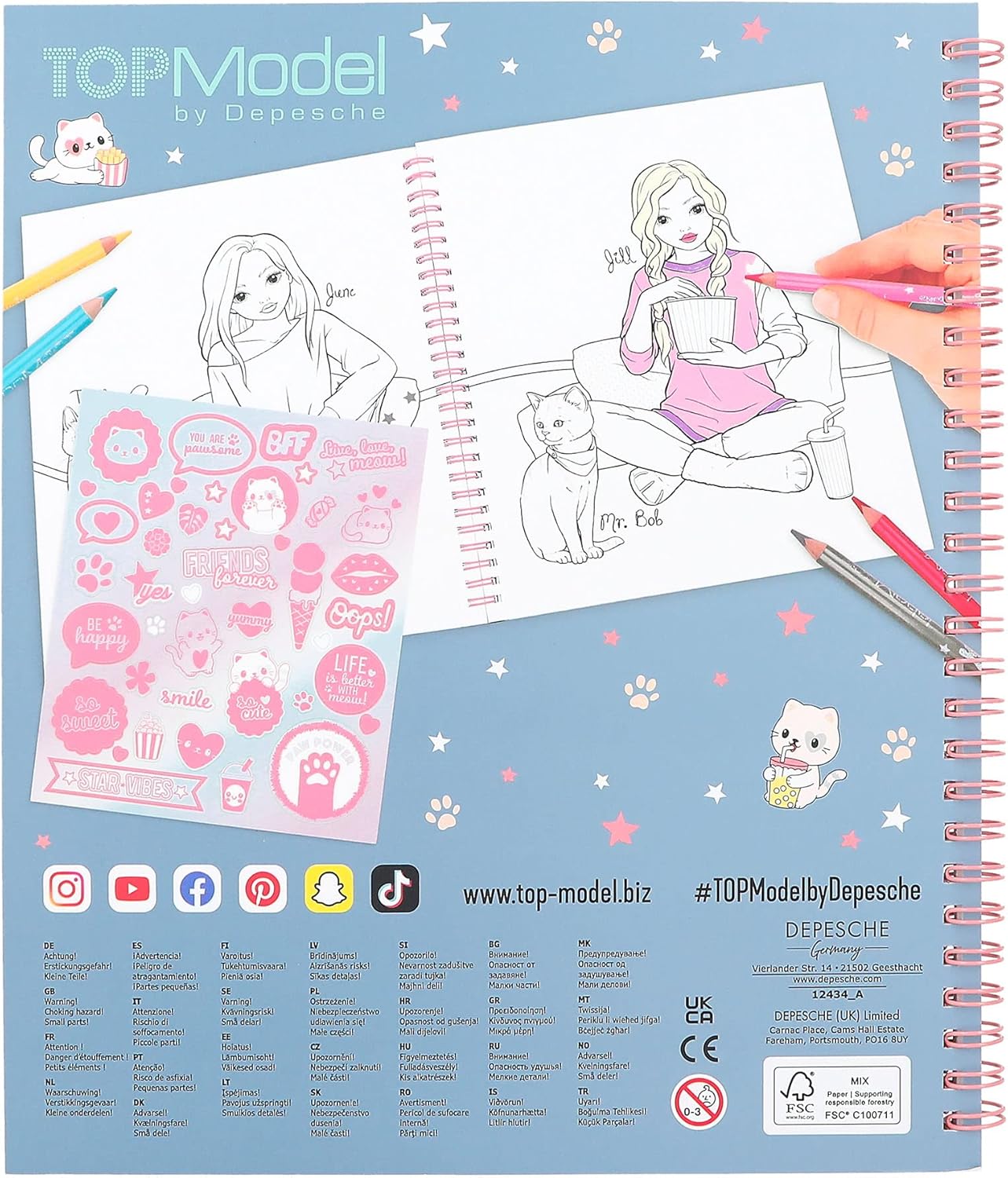 Top model kedili defter 412434