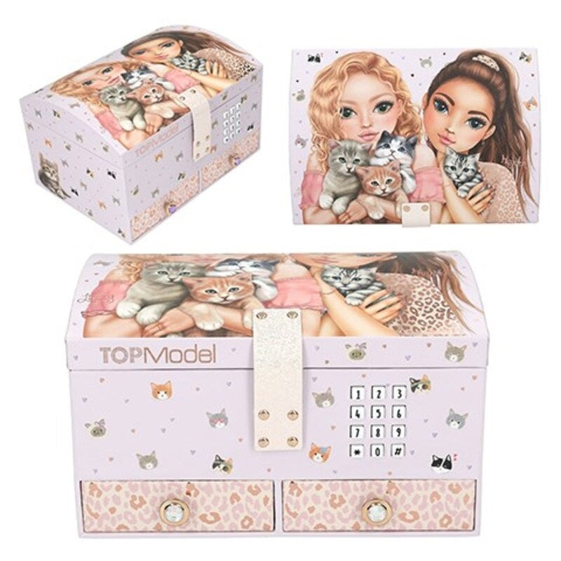 Top Model  şifreli  takı kutusu  413578